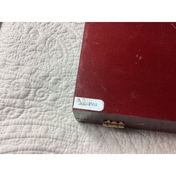 DEADWOOD SWEET JANE TOBACCO EMPTY WOODEN CIGAR BOX With Hinges* EUC - Picture 8 of 9